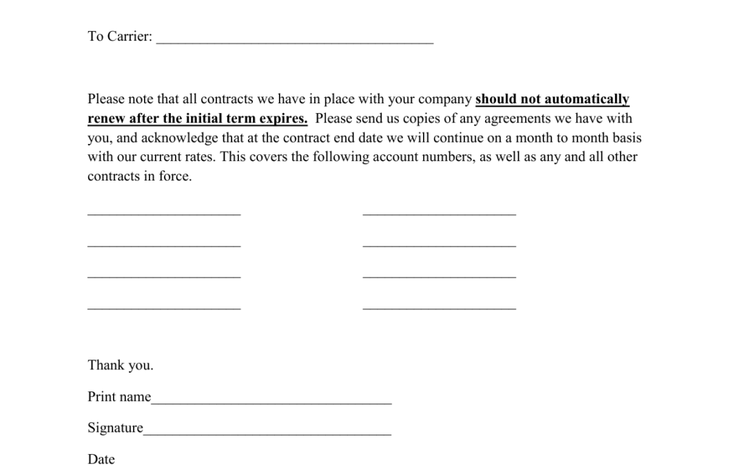 Save Money for Your Business By Cancelling “Auto Renew”